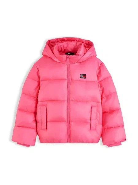Tommy Hilfiger jachetă pentru copii roz