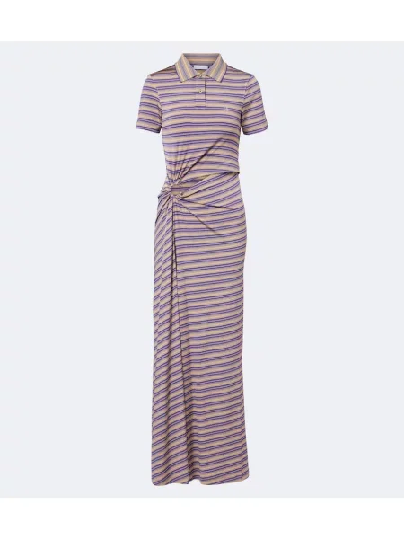 Rochie maxi Rabanne cu dungi
