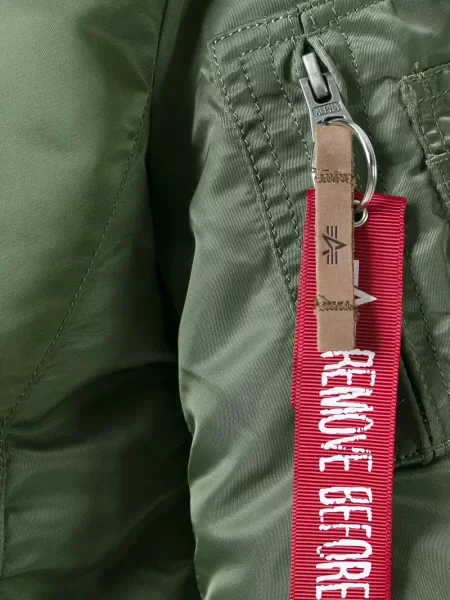Geacă bomber Alpha Industries verde