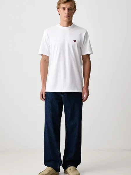 Carhartt WIP Small Heart T-Shirt biała