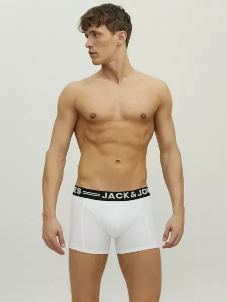Κιλότα Jack & Jones λευκό
