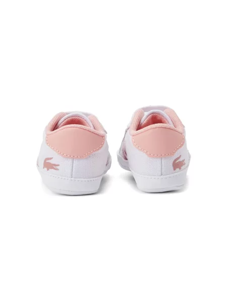 Sneakersy dziecięce Lacoste białe