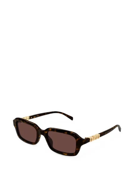 Ochelari de soare Gucci Eyewear cu autograf maro