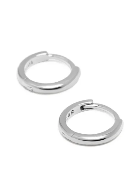 Обеци Nialaya Jewelry сребристо