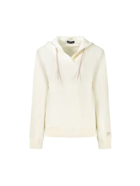 Bluza z kapturem North Sails z kapturem z logo biała