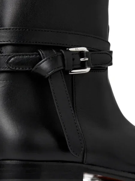 Боти Ralph Lauren Collection с катарама черно
