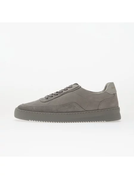 Sneakersy Filling Pieces skórzane szare