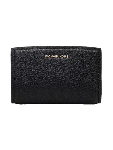 Portfel Michael Michael Kors skórzany czarny