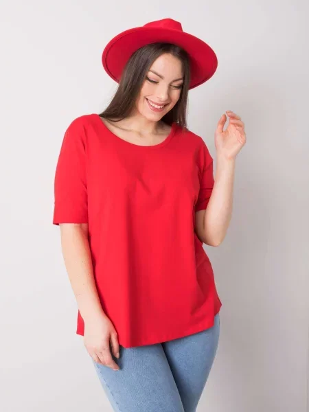 Tricou Fashionhunters roșu