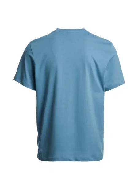 Tricou Parajumpers cu autograf albastru