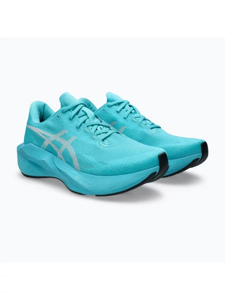 Încălțăminte de alergare pentru bărbați ASICS Novablast 6 energy aqua/white alb