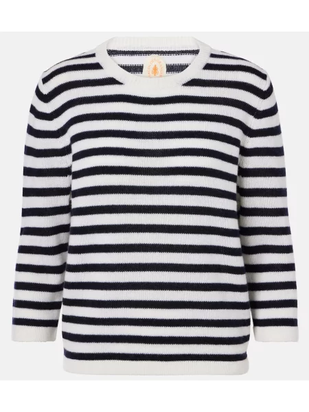 Volneni pulover Jardin Des Orangers bela