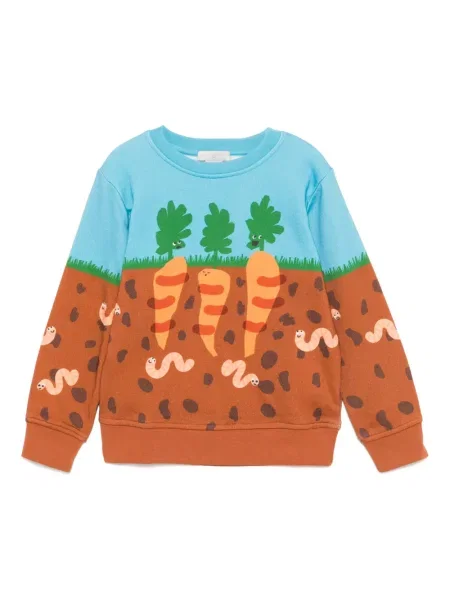 Bluza dziecięca Stella Mccartney niebieska