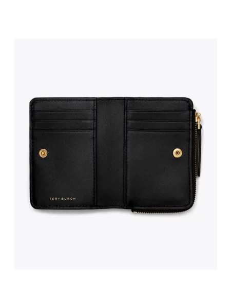 Portfel Tory Burch skórzany czarny