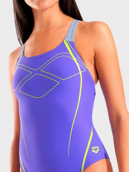 Купальник Arena фиолетовый