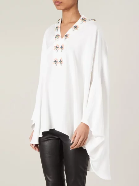 Top Pucci alb