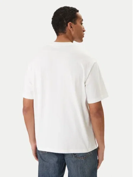 Calvin Klein Jeans Tričko Monologo Graphic biela