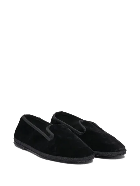 Pantofi loafer Sentier de catifea negru