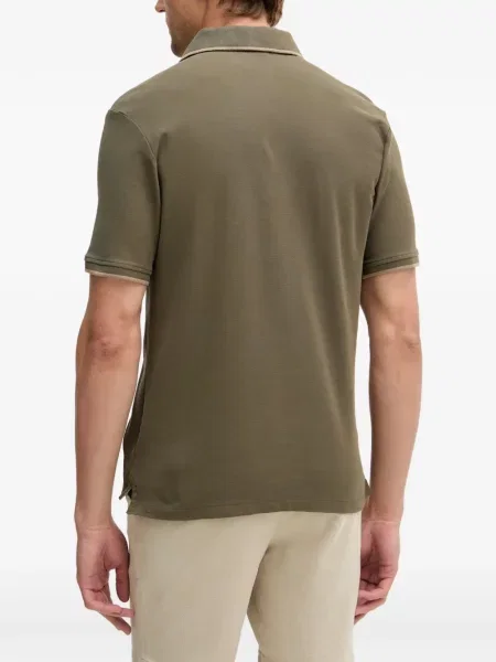 Tricou polo Blauer cu autograf verde