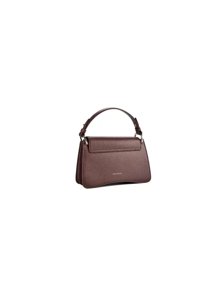 Coccinelle torebka crossbody skórzana brązowa