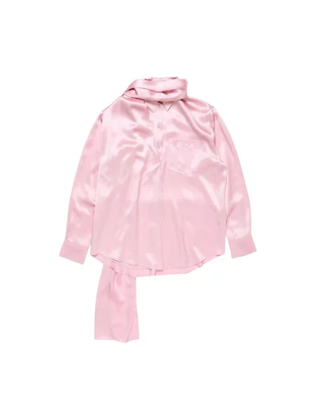 Koszula Acne Studios różowa
