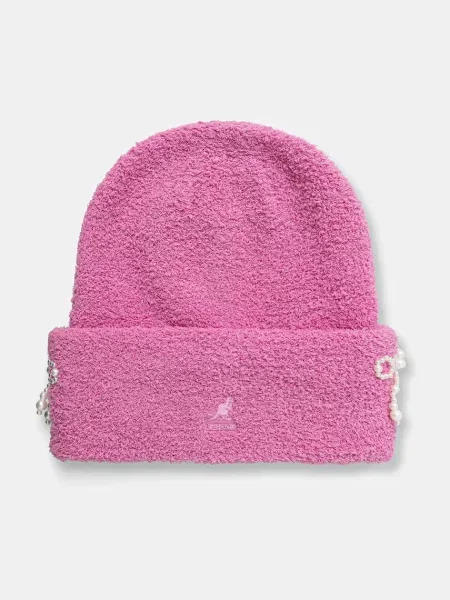 Шапка Kangol PEARL BEANIE розово