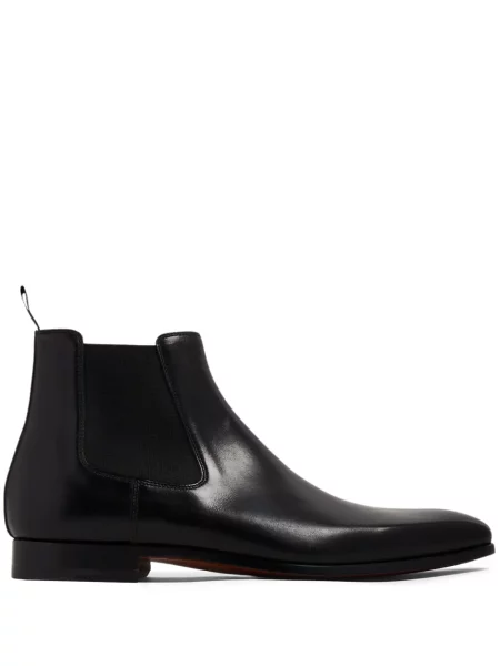 Botine Magnanni din piele negru