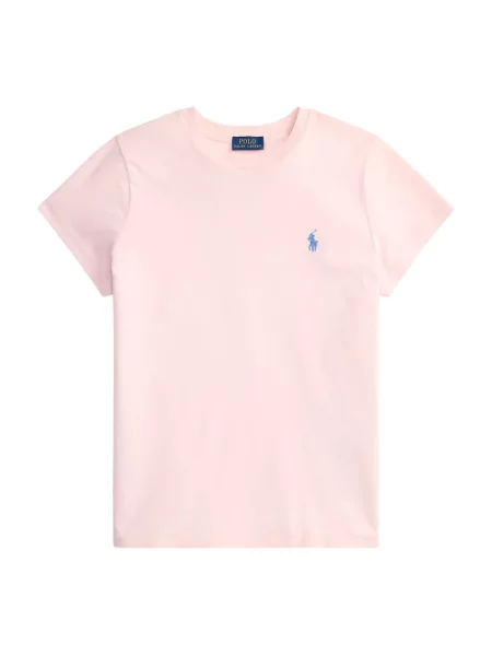 T-shirt z wyhaftowanym logo Polo Ralph Lauren różowa