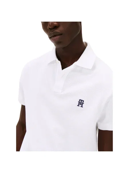 Polo Tommy Hilfiger alb