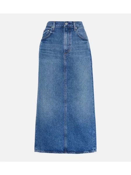 Traper suknja Citizens Of Humanity plava