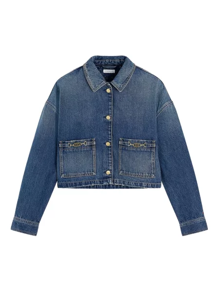 Kurtka Tommy Hilfiger niebieska