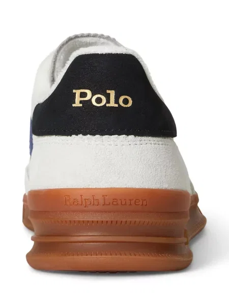Кожаные кроссовки Polo Ralph Lauren белые