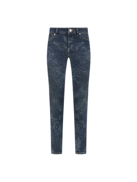 Jeansy Philipp Plein niebieskie