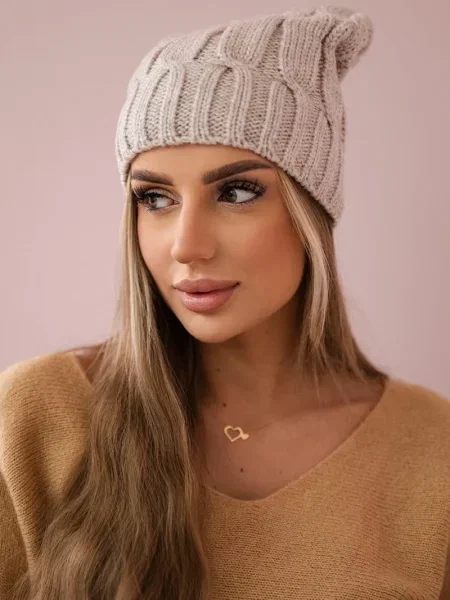 Șapcă Kesi din fleece bej