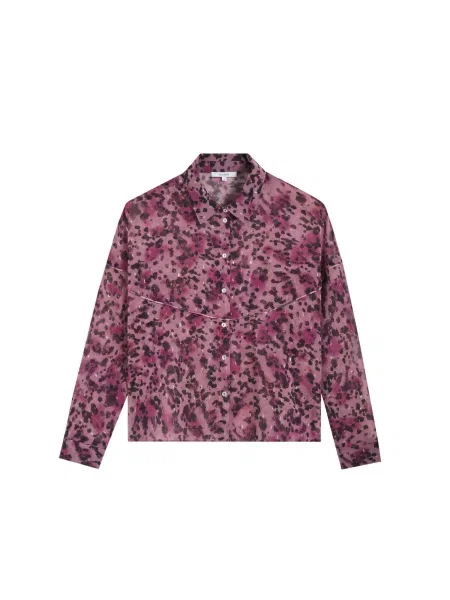 Scalpers Bluză mauve / mov neon negru