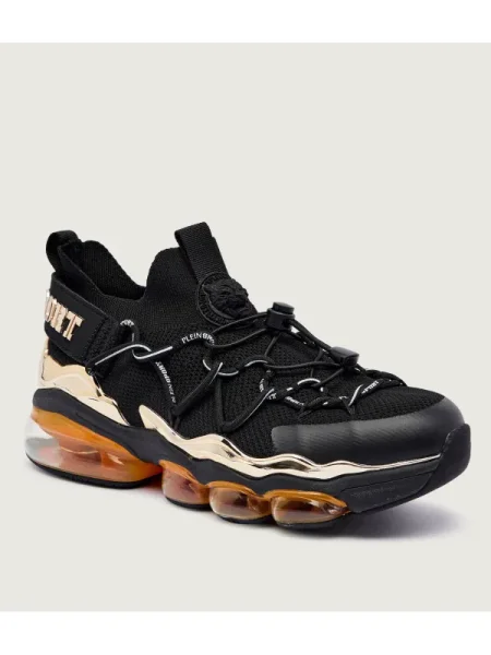 Plein Sport Sneakers Cyber Thunder FAES negru