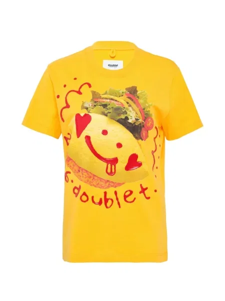 Tricou Doublet galben