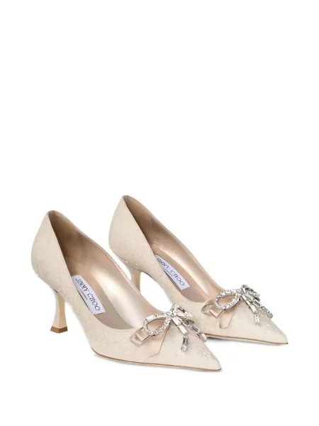 Pantofi cu toc Jimmy Choo cu funde