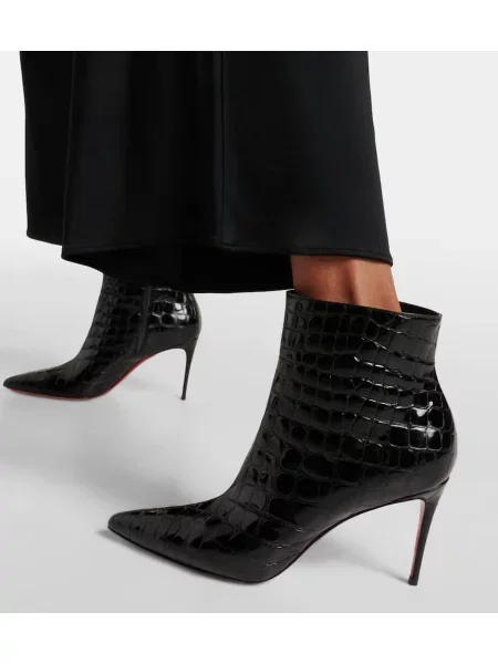 Cizme scurte Christian Louboutin negru