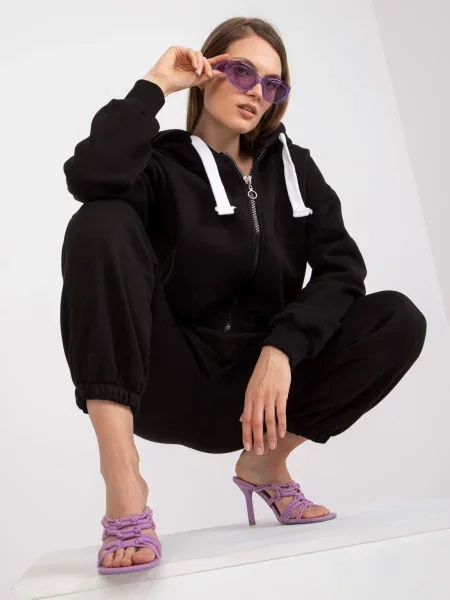 Komplet dresowy Ex Moda czarny