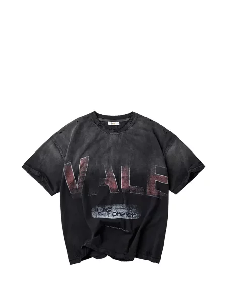 Tricou Vale zdrențuiți negru