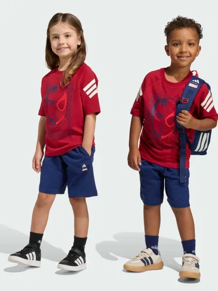 Дитячий Спортивний костюм adidas Marvel бордовий