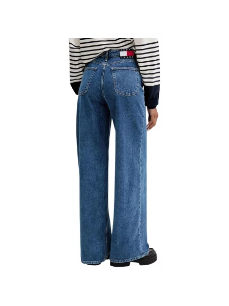 Blugi cu picior larg Tommy Hilfiger albastru