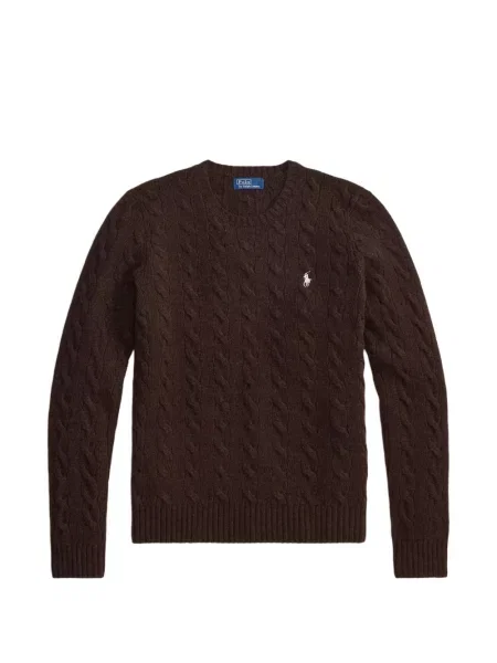 Μεταξωτό καρό polo Polo Ralph Lauren με αυτόγραφο μαύρο