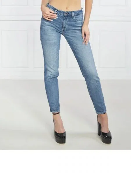 GUESS Blugi SEXY CURVE | Skinny fit albastru