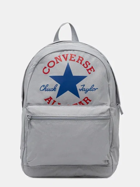 Раница Converse голям с апликация сиво