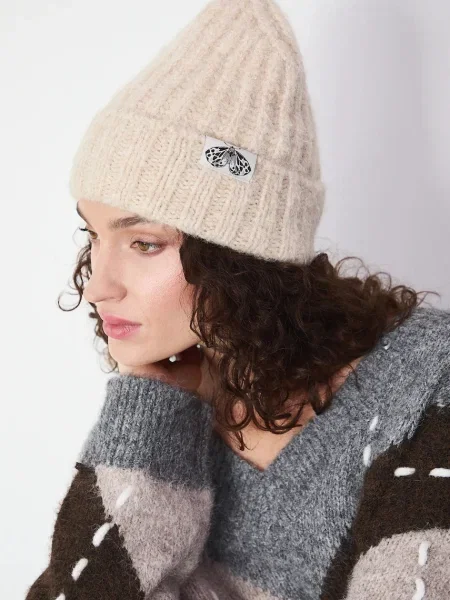 Шапка Medicine бежово