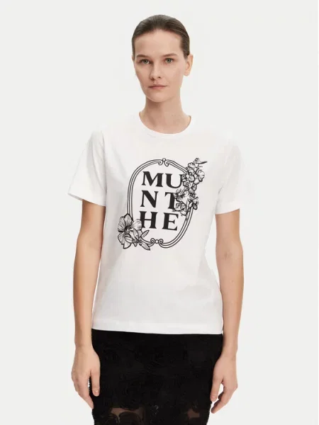 T-Shirt Munthe λευκό