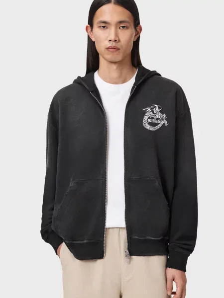 Худі Allsaints чорне
