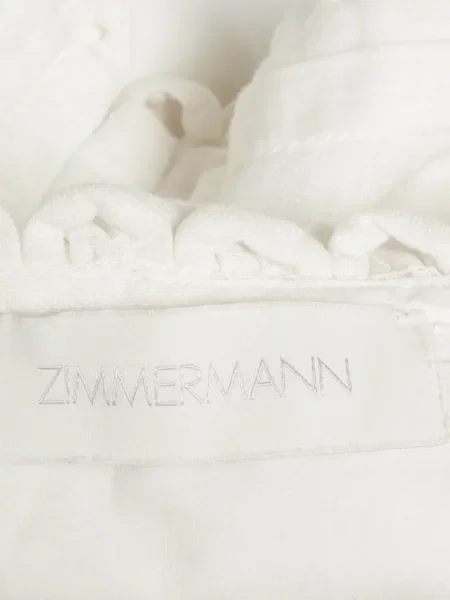 Περικομμένο τοπ Zimmermann λευκό